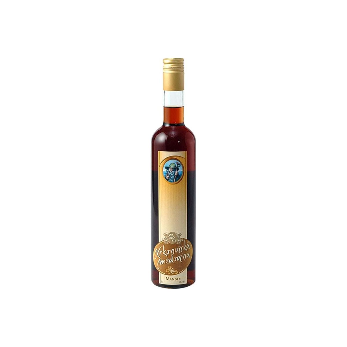Krkonošská Medovina Mandle 18% 0,5l