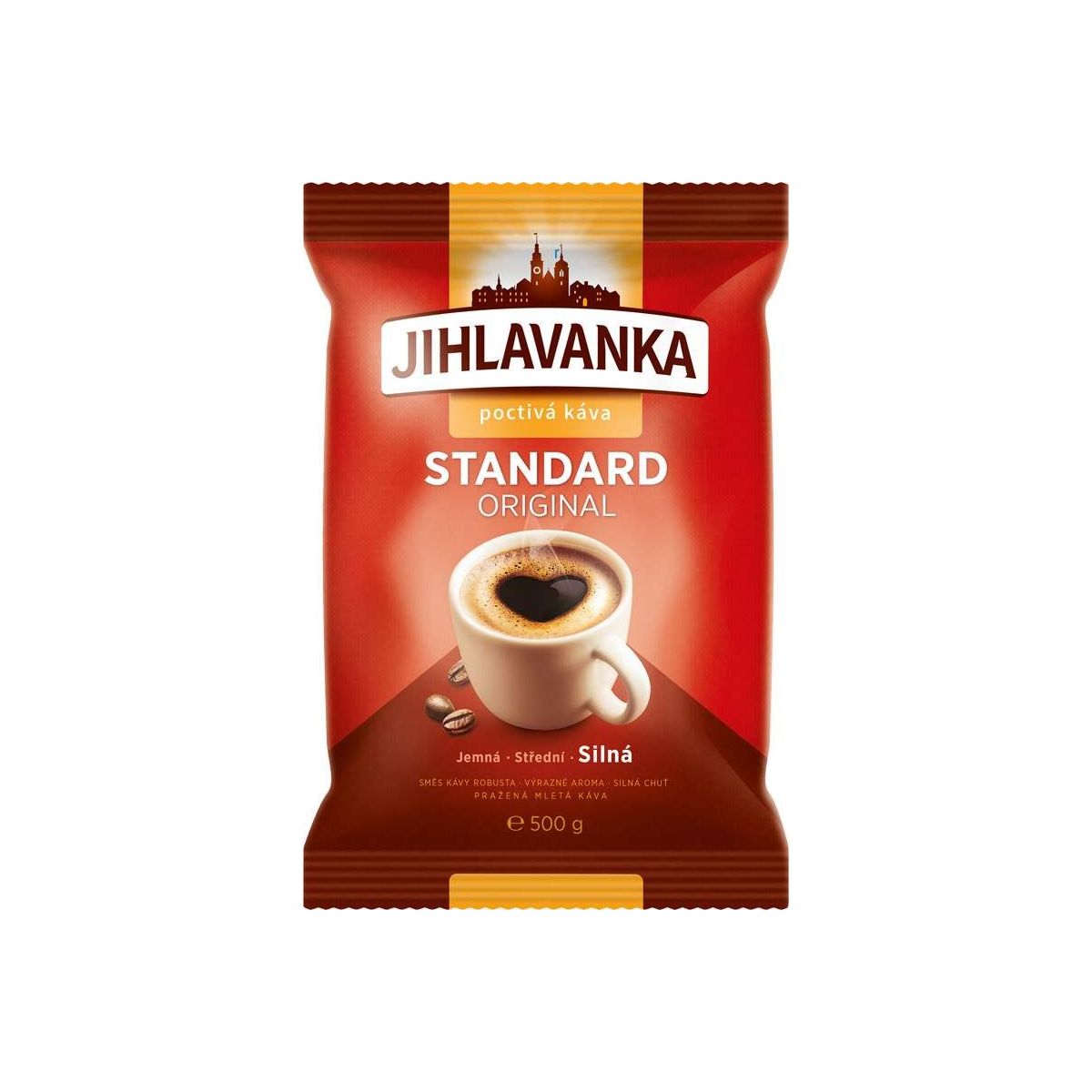 Jihlavanka Standard Original 500g mletá