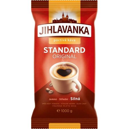Jihlavanka Standard Original 1kg mletá
