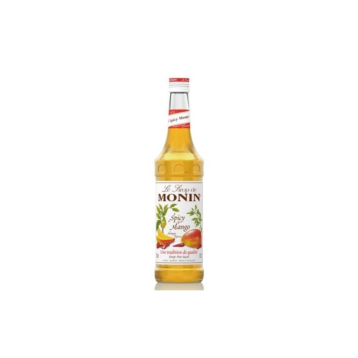 Monin Mango spicy - mangový kořeněný sirup 0,7l
