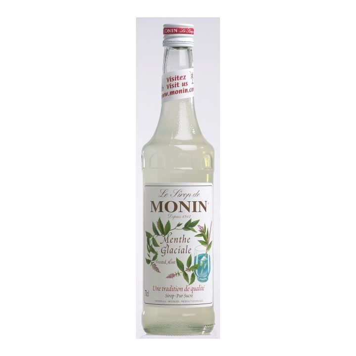 Monin Menthe glaciale - sirup z ledové máty 0,7l