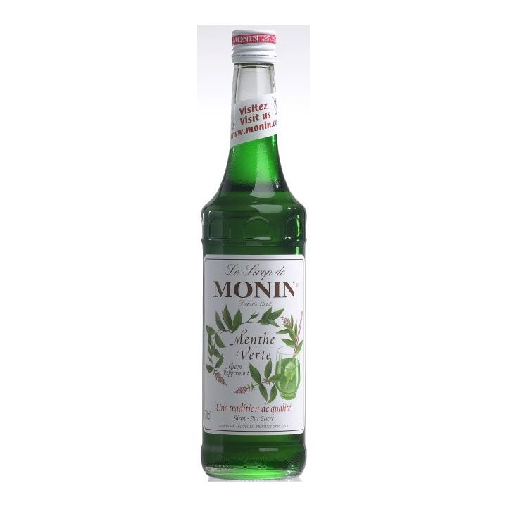 Monin Menthe Verte - sirup z máty peprné 0,7l