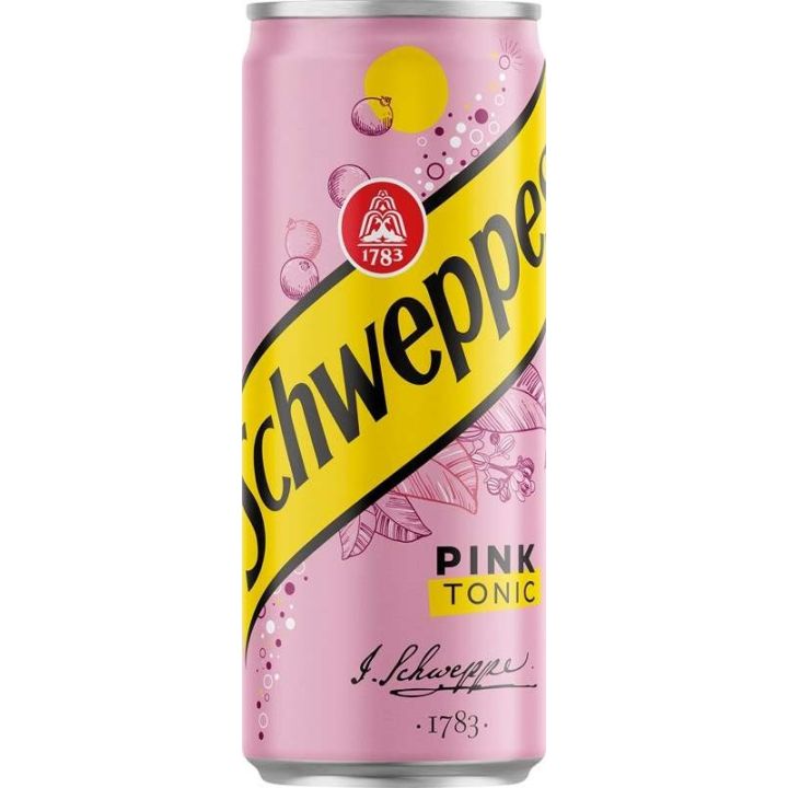Schweppes Tonic Pink 0,33l - plech