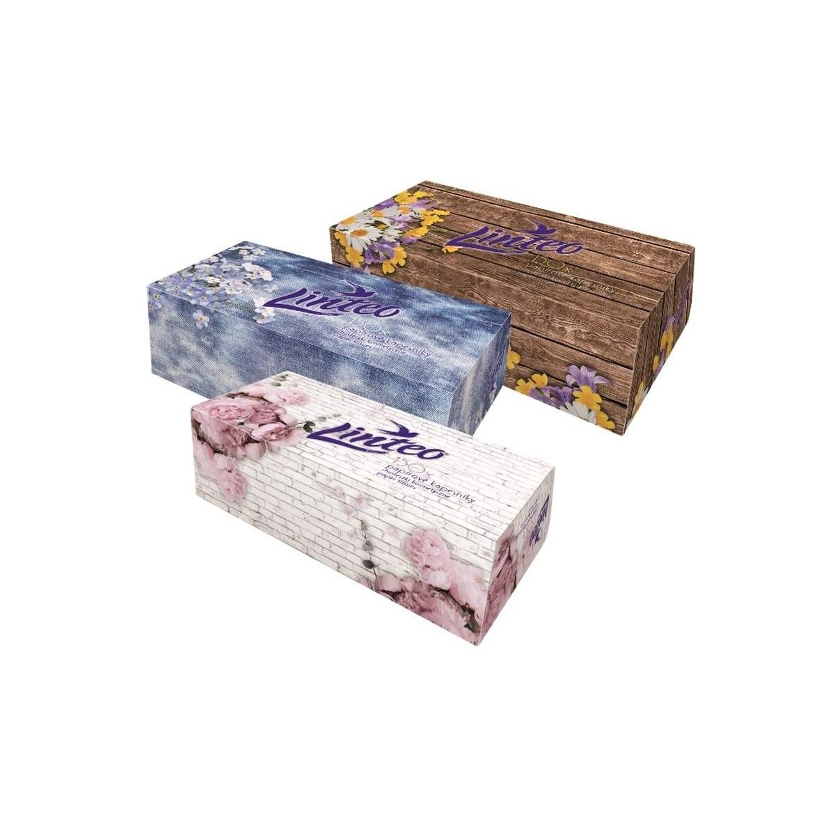 Papírové kapesníčky Linteo box 2vr. 150ks