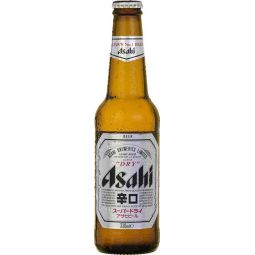 Asahi Super dry světlý ležák 0,33l - sklo