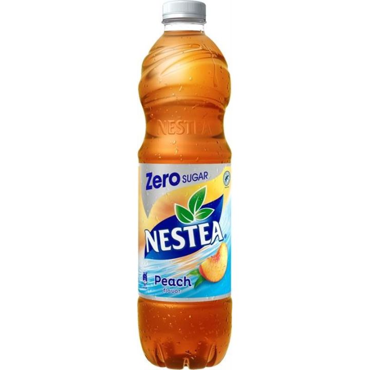 Nestea Zero Broskev – neperlivý ledový čaj bez cukru (Peach)