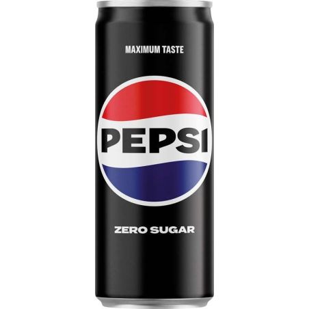 Pepsi zero sugar 0,33l - plech