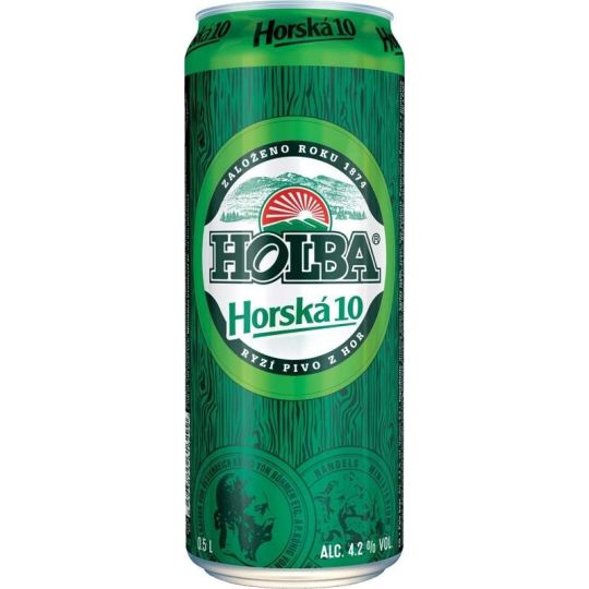 Holba Horská 10 - 0,5l - plech