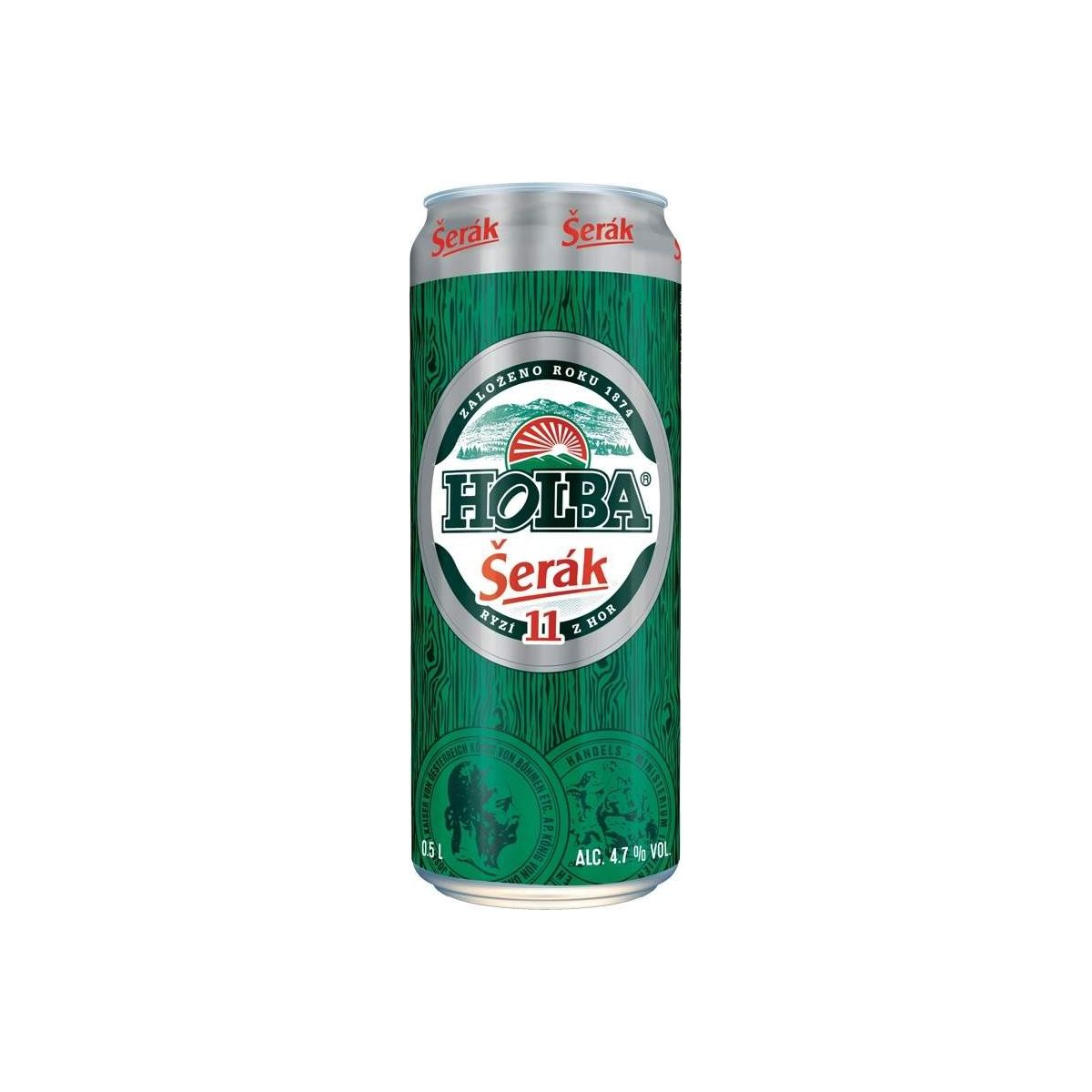 Holba Šerák 11 - 0,5l - plech