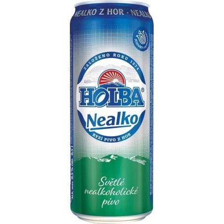 Holba nealko 0,5l - plech