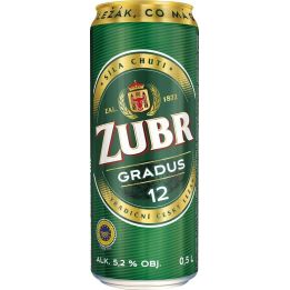Zubr Gradus 12 - 0,5l - plech
