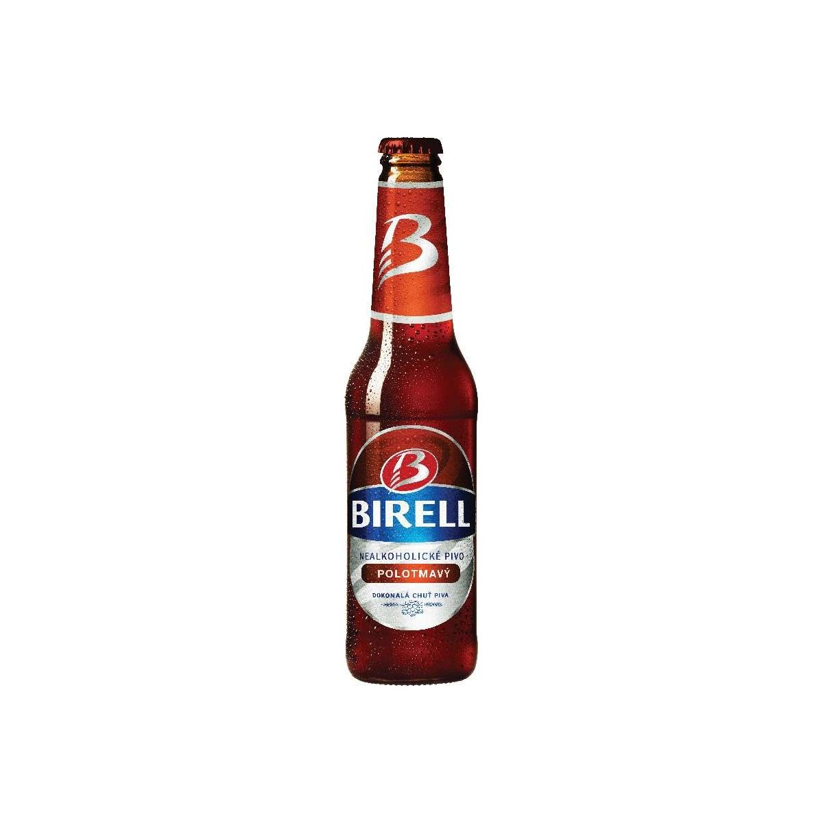 Birell polotmavý 0,33l - sklo
