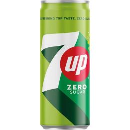 7UP ZERO 0,33l - plech