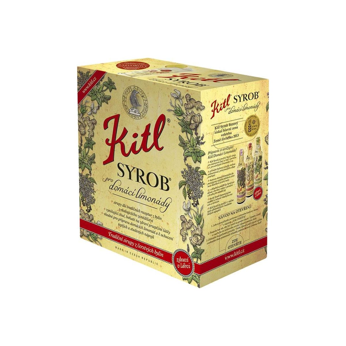 Kitl Syrob Zázvorový 5l