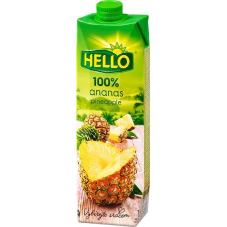 Hello ananas 100% 1l
