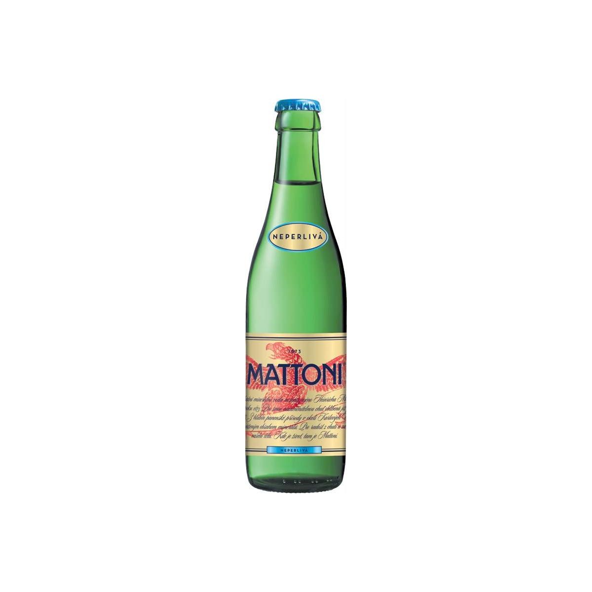 Mattoni neperlivá 0,33l - sklo