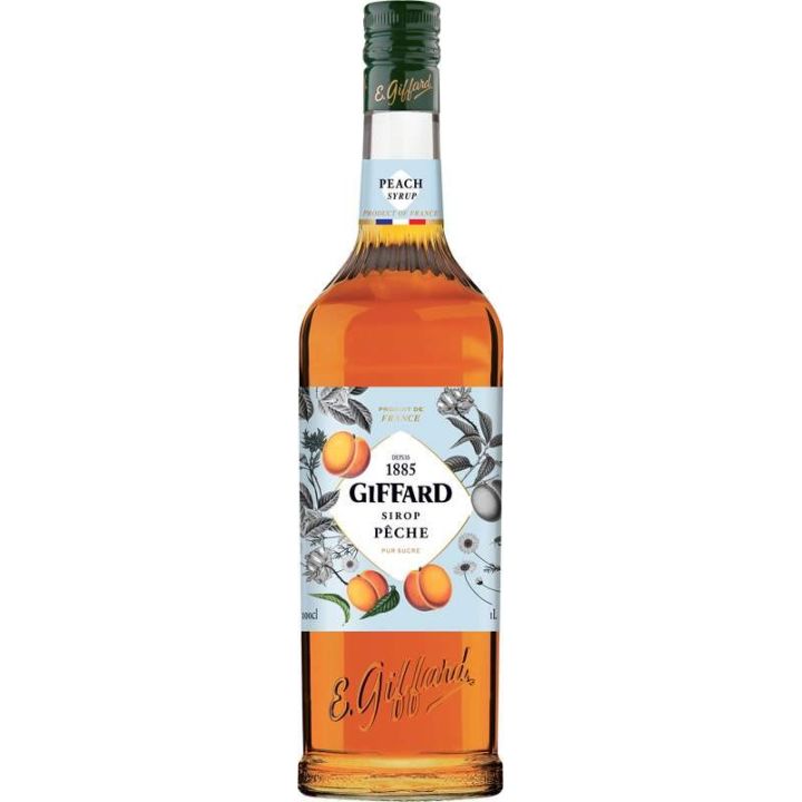 Giffard sirup Broskev 1l