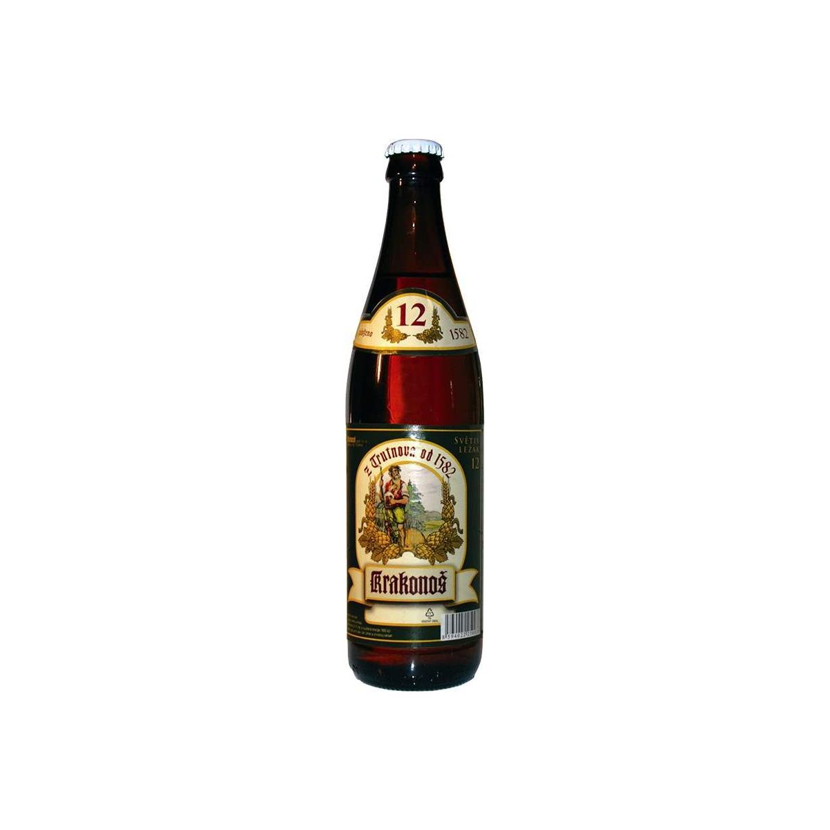 Krakonoš 12 světlý ležák 0,5l - sklo