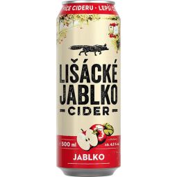 Lišácké Jablko cider jablko 0,5l - plech