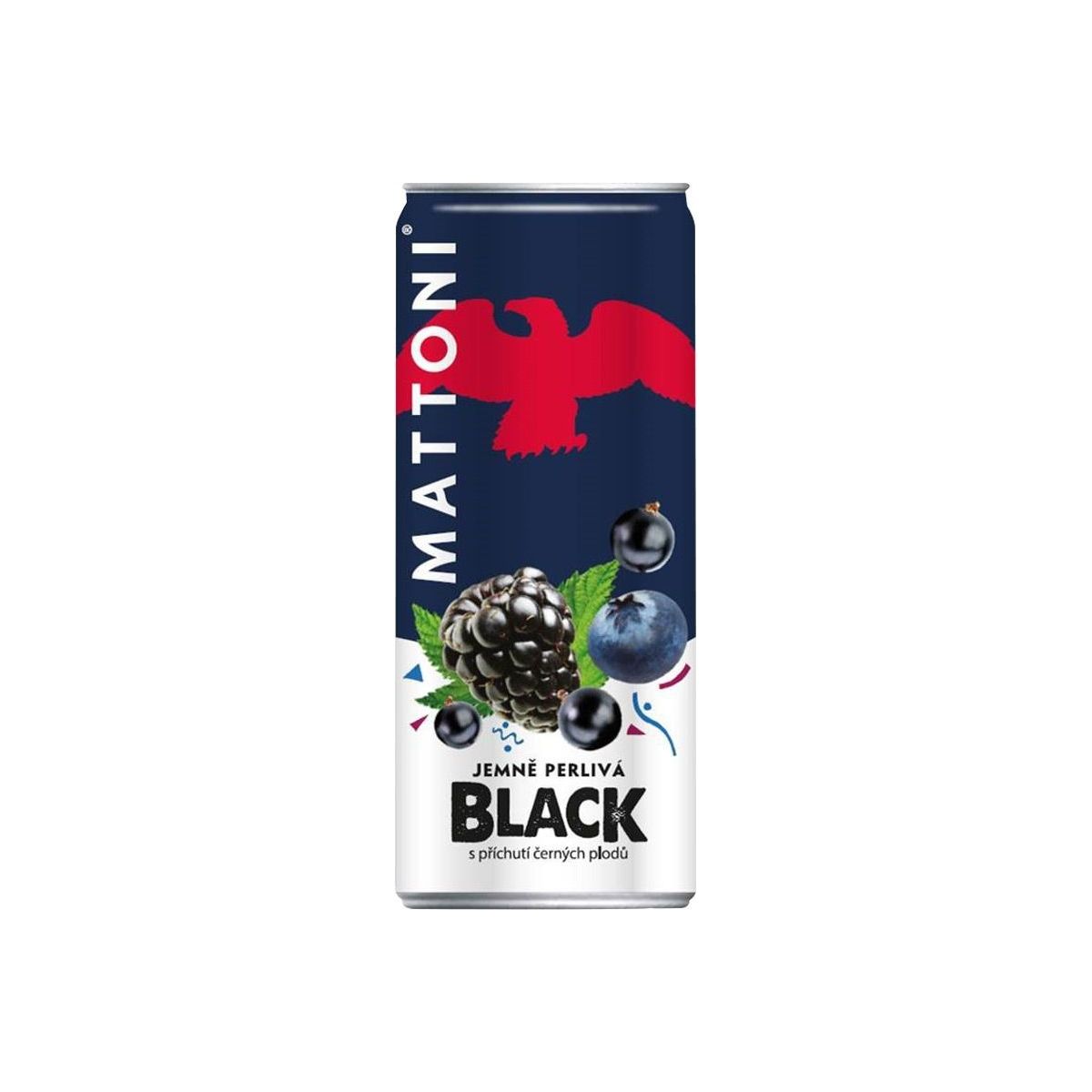 Mattoni černé plody 0,5l - plech
