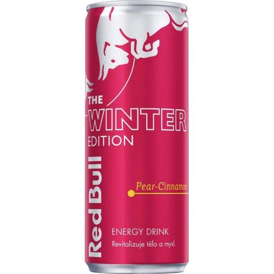 Red Bull Winter edition Pear-Cinnamon 0,25l plech