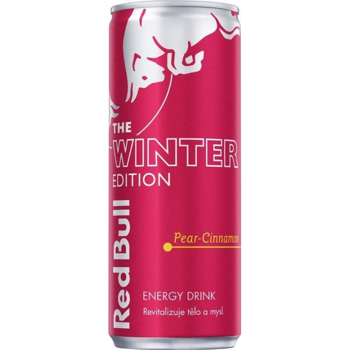 Red Bull Winter edition Pear-Cinnamon 0,25l plech