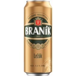 Braník Ležák 0,5l - plech