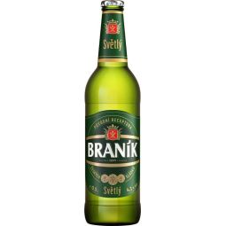 Braník světlý 0,5l - sklo