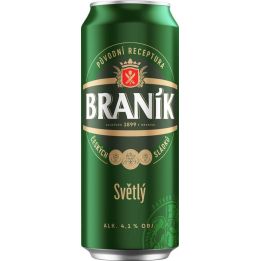 Braník světlý 0,5l - plech