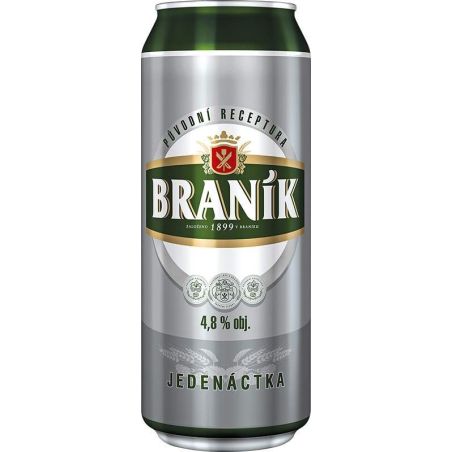 Braník jedenáct 0,5l - plech