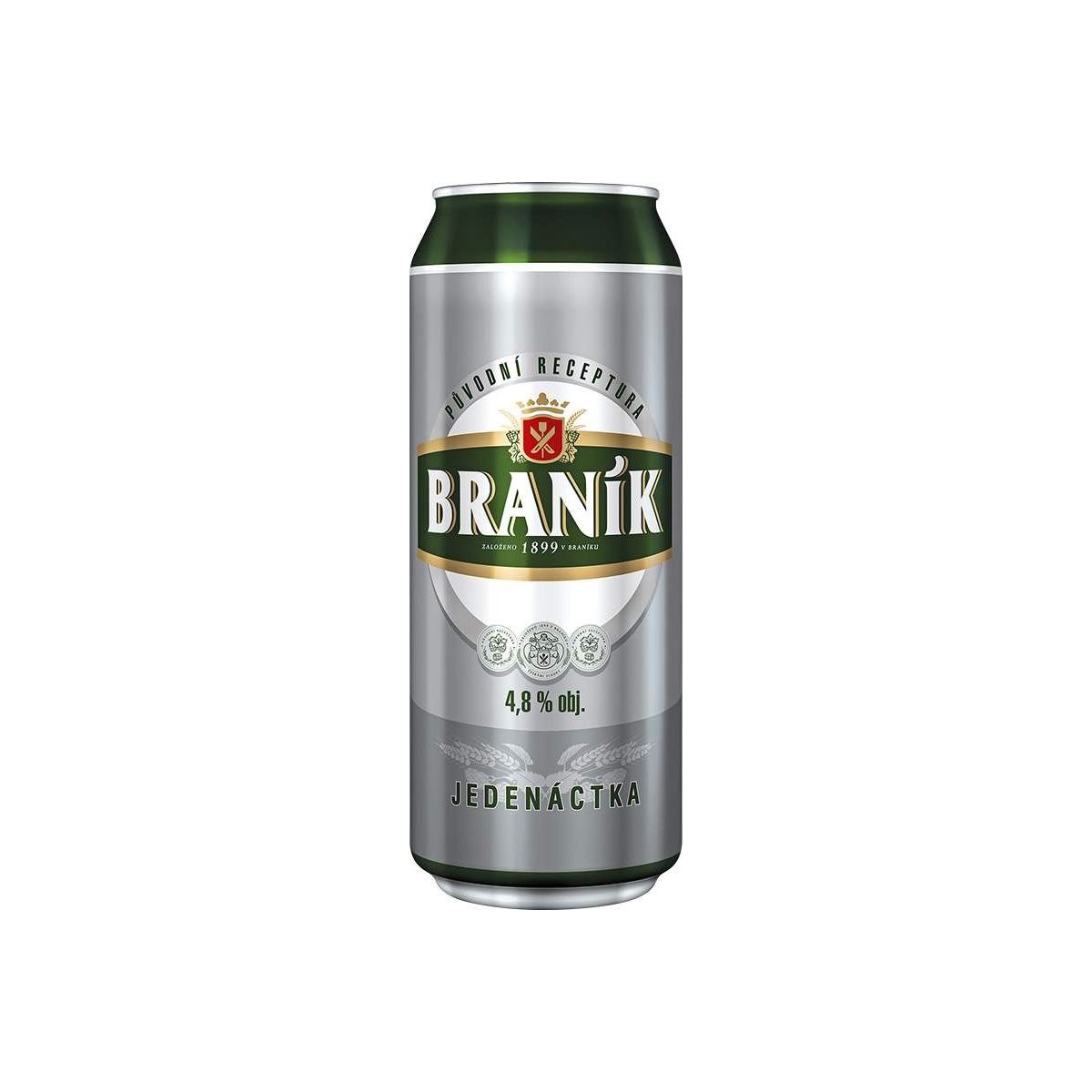 Braník jedenáct 0,5l - plech