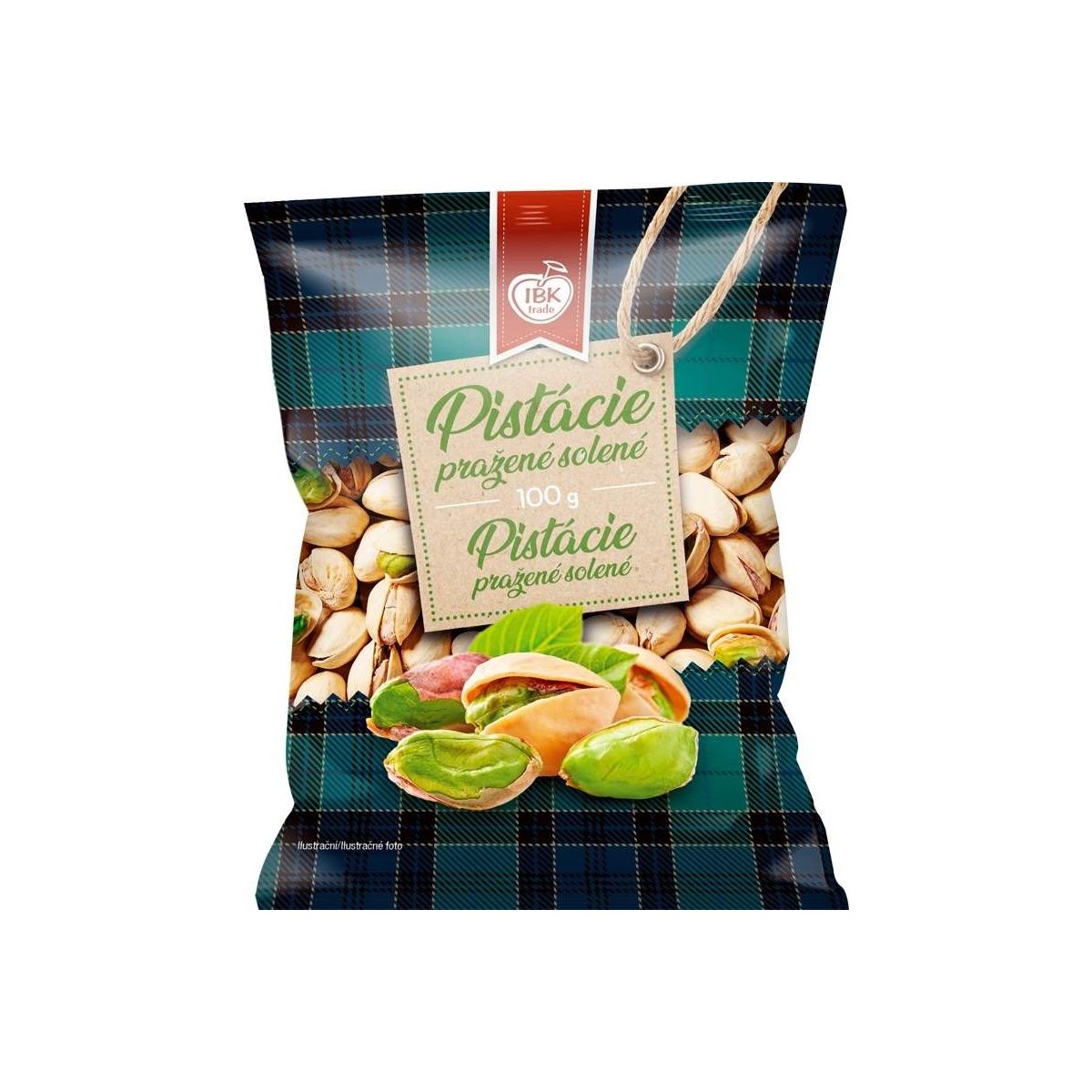 Pistácie pražené solené 100g - IBK