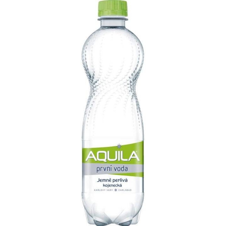 Aquila První voda  jemně perlivá 0,75l - PET
