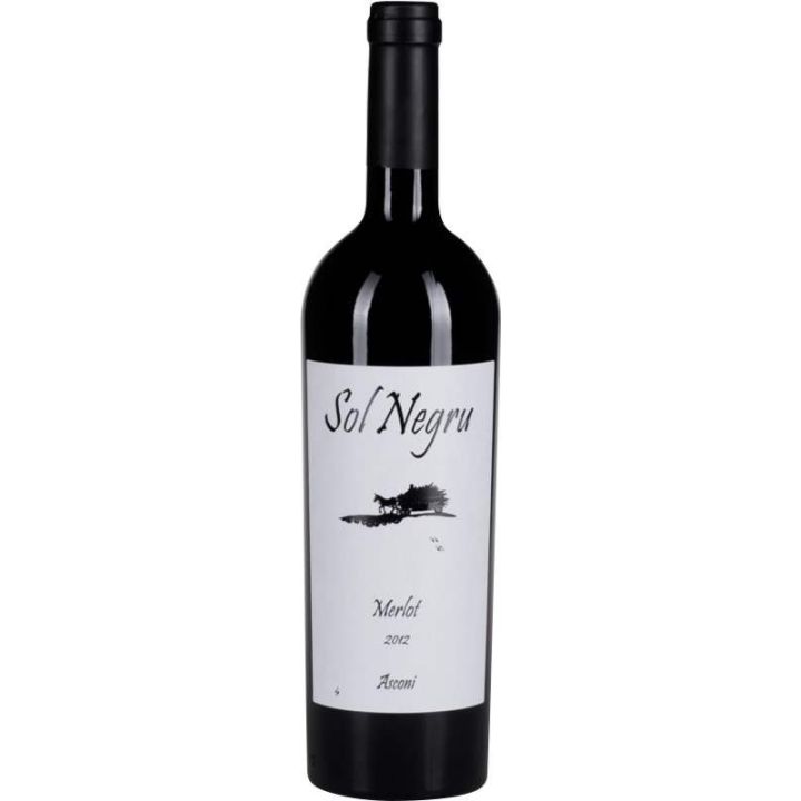 Merlot 0,75l - Asconi Sol Negru