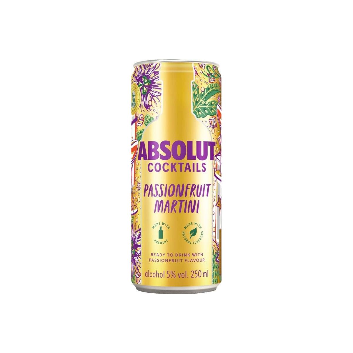 Absolut Cocktails Passionfruit Martini 0,25l - plech