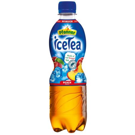 Pfanner ledový čaj broskev 0,5l - PET