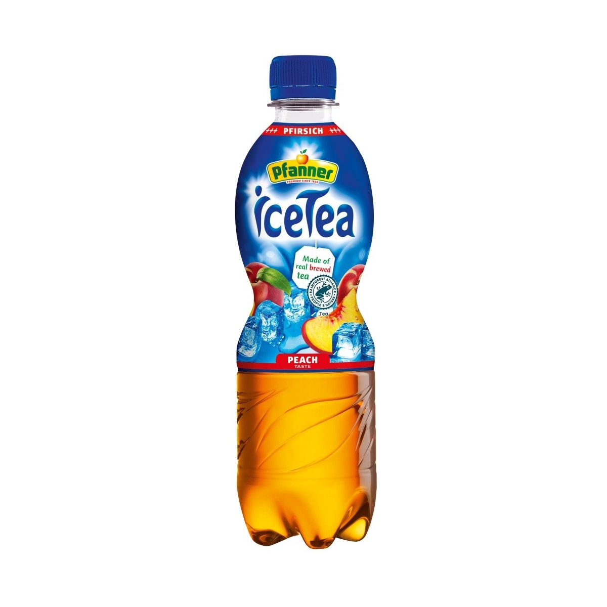 Pfanner ledový čaj broskev 0,5l - PET