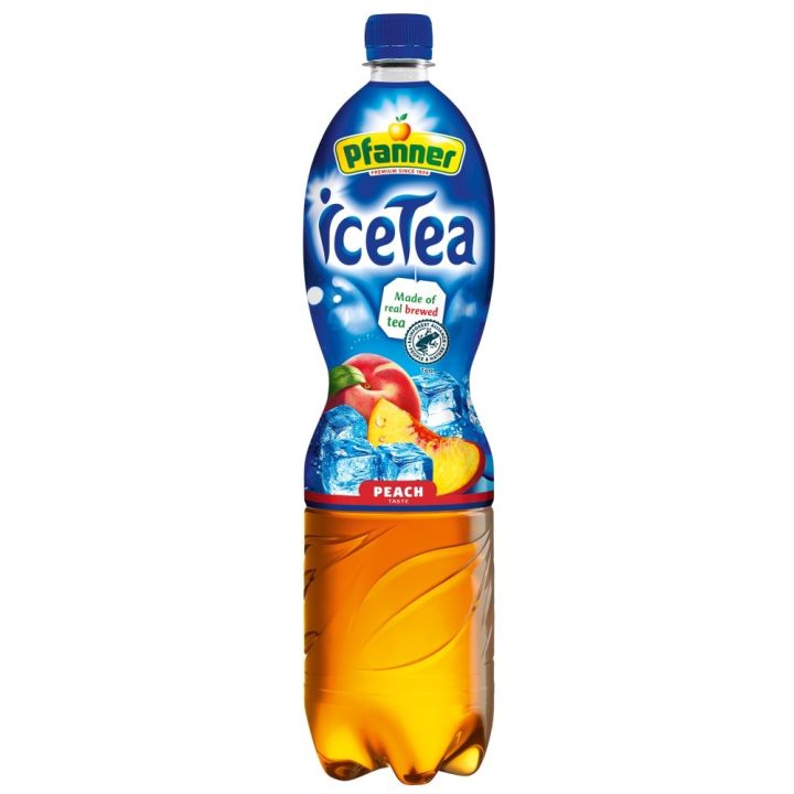 Pfanner ledový čaj broskev 1,5l - PET