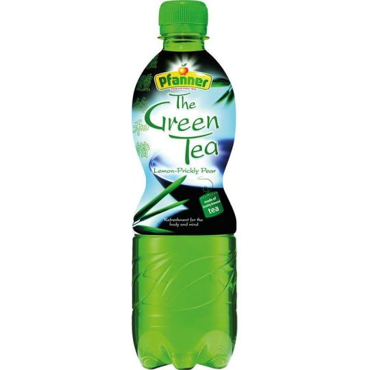 Pfanner zelený čaj citron + kaktus 0,5l - PET