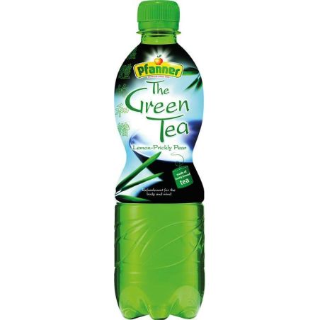 Pfanner zelený čaj citron + kaktus 0,5l - PET