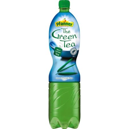Pfanner zelený čaj citron + kaktus 1,5l - PET