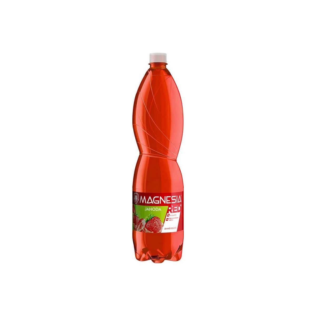 Magnesia RED jahoda 1,5l - PET