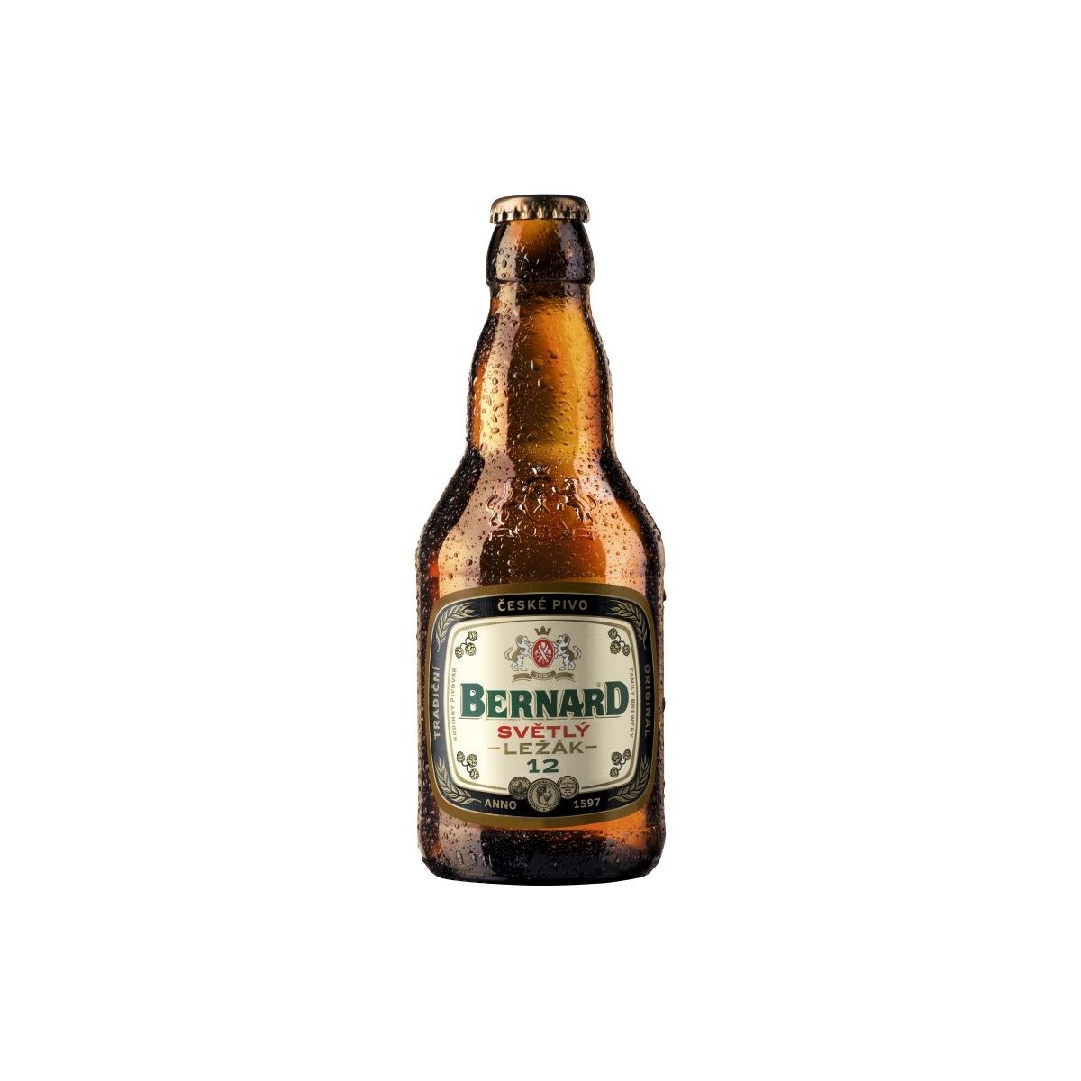 Bernard 12 světlý ležák 0,33l - sklo