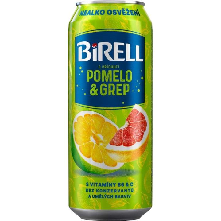 Birell Pomelo & grep 0,5l - plech