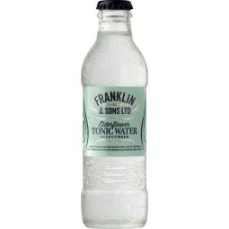 Franklin & Sons Elderflower Tonic Water Cucumber 0,2l