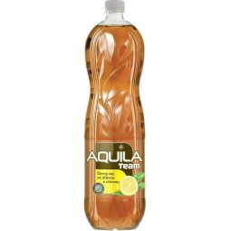 Aquila černý čaj se šťávou z citronu 1,5l - PET