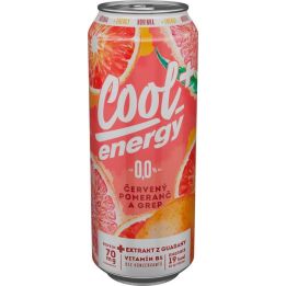 Staropramen Cool+ Energy červený pomeranč a grep 0,5l - plech
