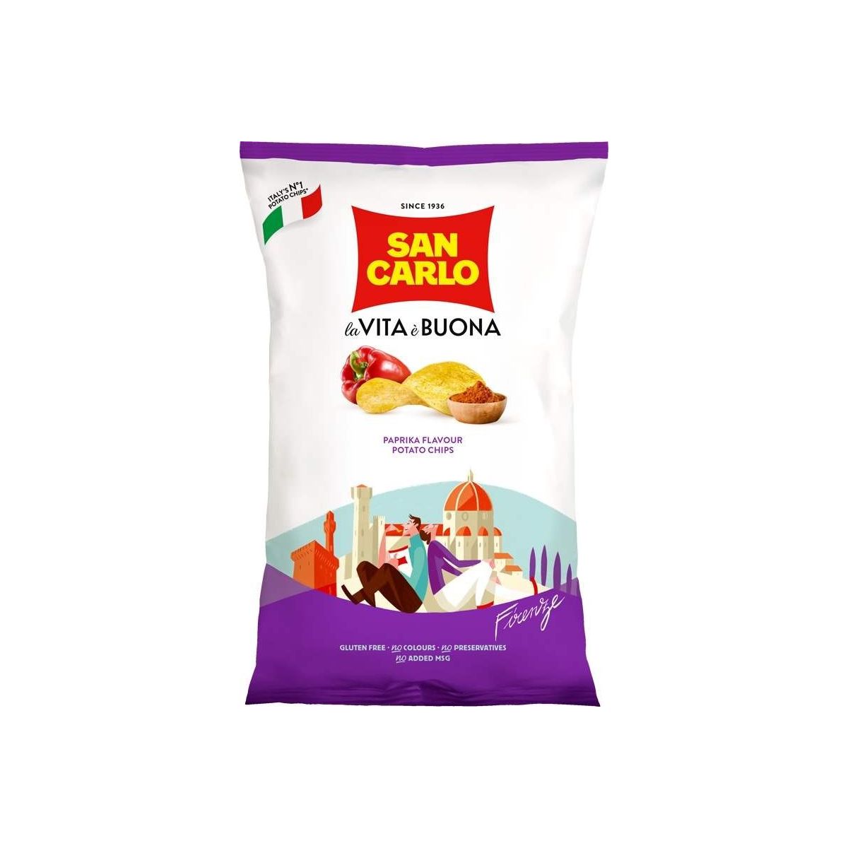 San Carlo chips paprika 150g