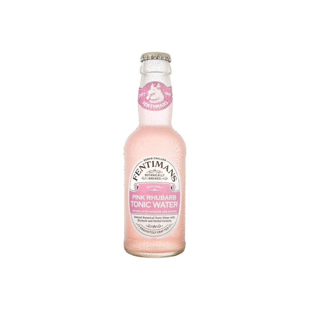 Fentimans Tonic Water Pink Rebarbora 0,2l sklo