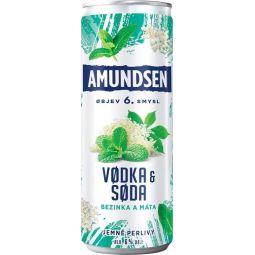 Amundsen Vodka & Soda 0,25l - plech